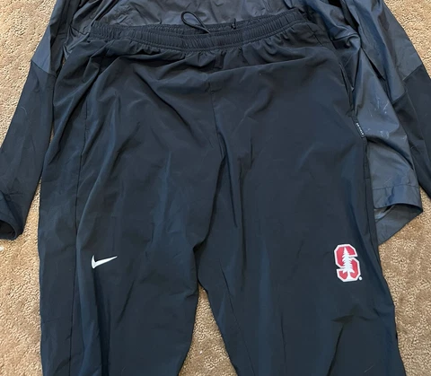 2021 Stanford University Cardinal Nike Baseball Team Issued Travel Pants  #21 Cover