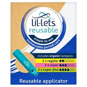 Lil-Lets Reusable Tampon Applicator & Assorted Tampons - Picture 1 of 1