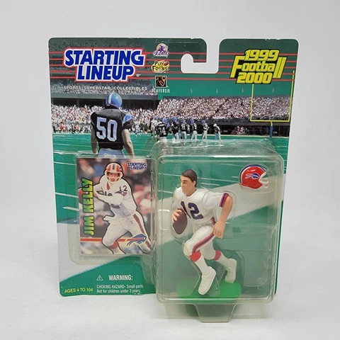Starting Lineup Jim Kelly 1999 Buffalo Bills Hasbro Collectible Figure Cover