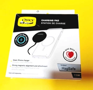 🔥NEUF🔥 CHARGEUR SANS FIL OTTERBOX MAGSAFE PUISSANT MAGNÉTIQUE POUR IPHONE - Photo 1 sur 8