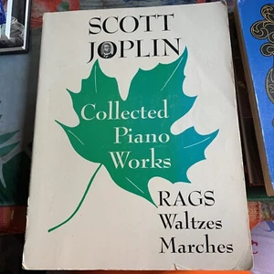 SCOTT JOPLIN Collected Piano Works RAGS Waltzes Marches by Vera Brodsky Lawrence - Picture 1 of 6