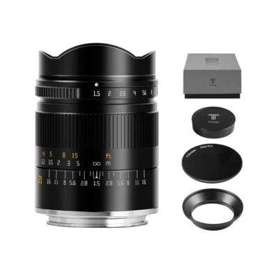 TTArtisan 21mm f/1.5 ASPH for Sony E mount camera (Sony α, Full Frame) =Black= - Image 1 of 4