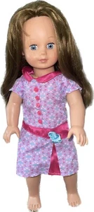 Gotz 120/16 Doll 18" Brunette Cloth And Vinyl Girl - Picture 1 of 15