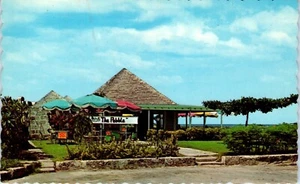 1968 "The Pebble" Beach Bar, Barbados, Westindien, Karibik Postkarte - Bild 1 von 2