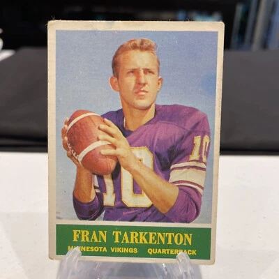 1964 Philadelph  - FRAN TARKENTON - MINNESOTA VIKINGS - CARD #109 - NM - “Sharp” - Image 1 of 4