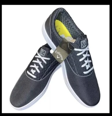 Callaway Del Mar Sunset Spike-less Golf Shoes Black Men's 8 New - Image 1 of 4