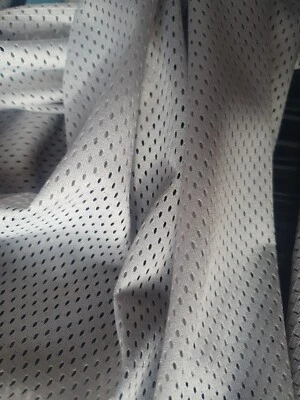 Airtex mesh lining Sports wear lining  light grey  Fabric  - Image 1 of 3