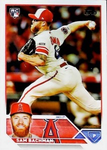 2023 Topps Update US238 SAM BACHMAN ROOKIE CARD LOS ANGELES ANGELS     FREE SHIP