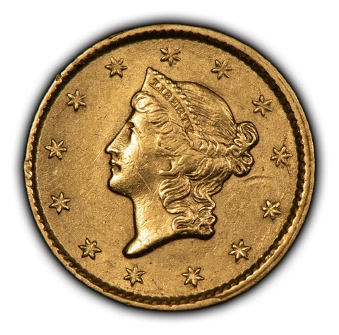 1851 G$1 Liberty Head Gold Dollar - Type-1 - SKU-G1632 Cover