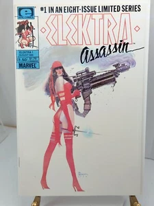 Elektra: Assassin #1 (1986) Marvel Epic Comic Bill Sienkiewicz Iconic Cover NM - Picture 1 of 2