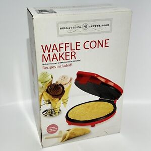 Bella Cucina Waffle Cone Maker 13468 NEW 2010