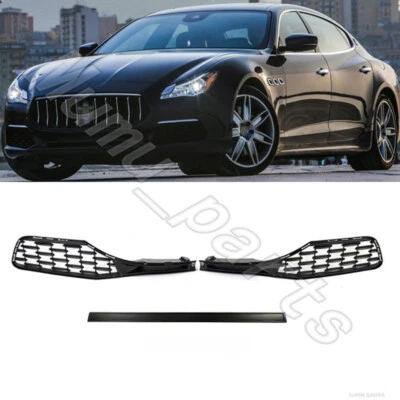 For Maserati Quattroporte 2017-20 Front Bumper Lower Cover Grille Molding Trim - Изображение 1 из 4