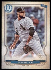 2020 Gypsy Queen Base #44 Alex Colome  - Chicago White Sox