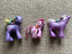 MY LITTLE PONY X3 Early 2000’s As Is - Picture 1 of 3