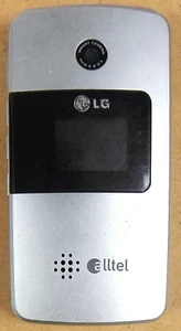 LG AX275 - Silver and Black ( Alltel ) Very Rare Cellular Flip Phone - Picture 1 of 3