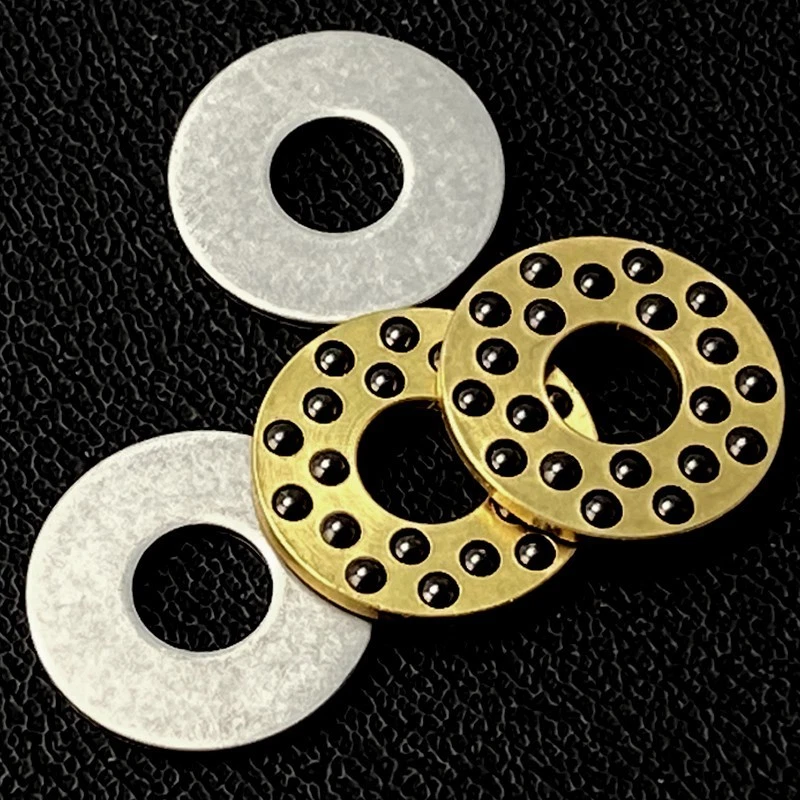 2PCS ZT Tool Bearing Φ 12.8mm / φ 5.1mm / Brass 1mm / Ceramic Ball 1.2mm - Image 1 of 4