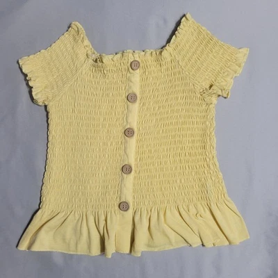 Speechless Yellow Top Youth Size Large - Image 1 of 4
