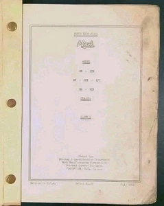 Libro ricambi Mack Truck EE EEX FF 1941 schema diesel semi resistente  - Foto 1 di 18