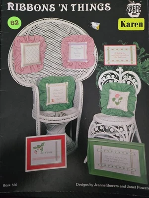 Leaflet Ribbons 'N Things Book 530 Designs by Jeanne Bowers & Janet Powers - Image 1 of 4