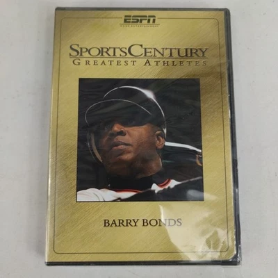 Barry Bonds DVD Sealed Sports Centry Greatest Athletes  ESPN  2007 New - Image 1 of 2