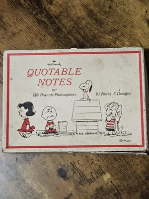 Tarjetas de felicitación de colección Sello CACAHUETES NOTAS COTIZABLES sin usar con sobres PARECE RARO Foto 1 de 4