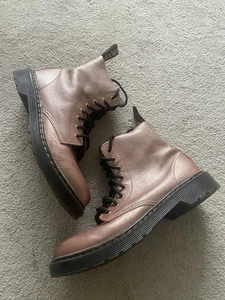 Dr Martens Mujeres Niñas Botas de Cuero Zapatos Talla 4 EU 37 Doctor Martins Docs - Imagen 1 de 8