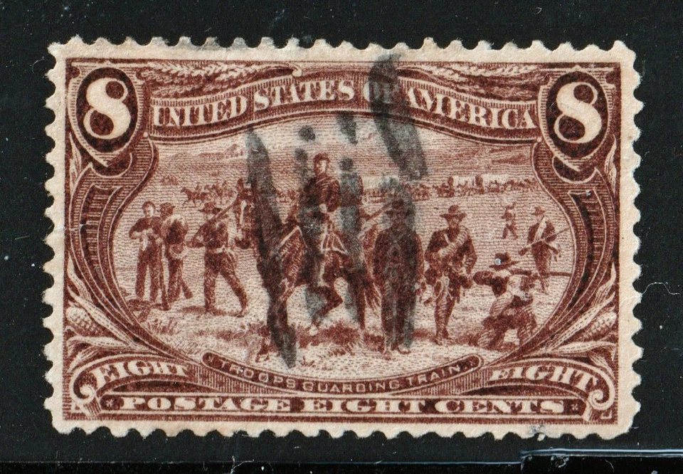 US Stamp Scott #289 8c "Troops" - Image 1 of 1