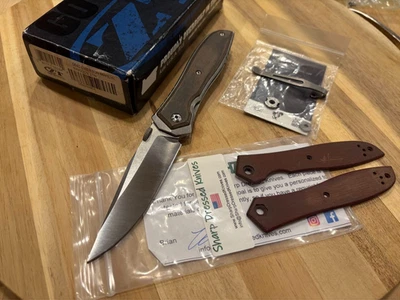 Zero Tolerance ZT 0640 Emerson Design 20CV 3.75" Titanium Frame Lock Knife - Image 1 of 4