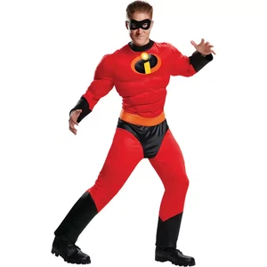 Men'S the Incredibles 2 Classic Muscle Mr. Incredible Costume - Adult Halloween - Picture 1 of 12