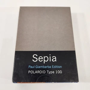Polaroid Paul Giambarba Edition Type 100 Film SEPIA Expired 10/2009 Sealed - Picture 1 of 8