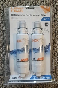 HDX FML-3 Premium Refrigerator Water Filter Replacement for LG LT700P (2-Pack) - Picture 1 of 3