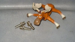 1/4" Stainless Steel Barbed Hose / Pipe Fitting Lot of 3 - Picture 1 of 1