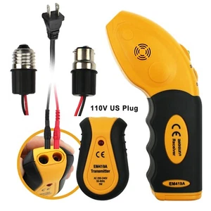ENCONTRATADOR DE CIRCUITOS 120V un transmisor + un receptor Sensor de voltaje sin contacto - Imagen 1 de 16