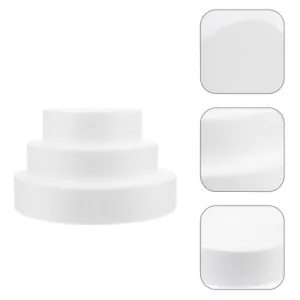 3 Pcs Cake Practice Dummy Fake Cake Dummies Cake Dummy Paint - Picture 1 of 12