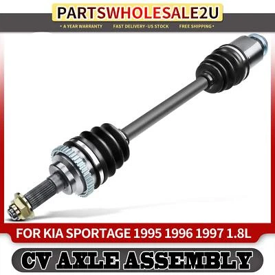 Front Right Side CV Axle Assembly for Kia Sephia 1995 1996 1997 L4 1.8L Petrol - Image 1 of 4
