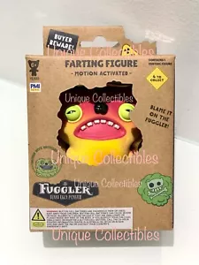 Fuggler Farting Figure Orange Wide Eyed Weirdo 3.5" Funny Ugly Monsters NEW - Picture 1 of 4