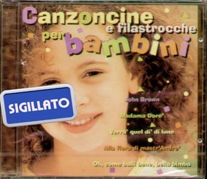 COMPILATION " CANZONCINE E FILASTROCCHE PER BAMBINI " CD SIGILLATO - Foto 1 di 1