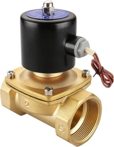 Unique Bargains 2W-200-20 2 Way Electric Solenoid Valve - Picture 1 of 6