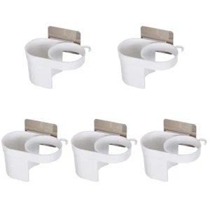 Set of 5 Fön Aufhänger Haartrocknerhalterung Für Friseursalon Hotel - Bild 1 von 12