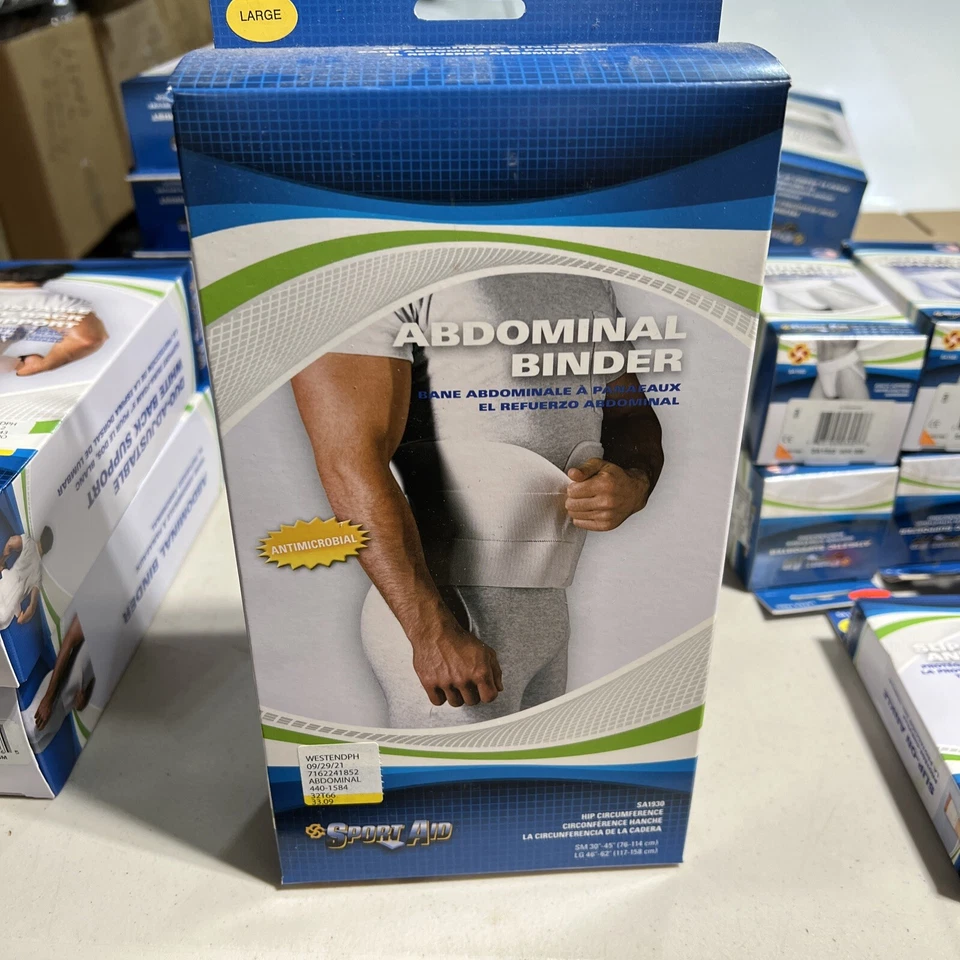 Carpeta abdominal Sport Aid grande cada una de Sport Aid Foto 1 de 1