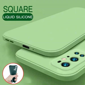 For OnePlus 9 8T 7T 13T 12 11 10 Pro Shockproof Liquid Silicone Phone Case Cover - Picture 1 of 27