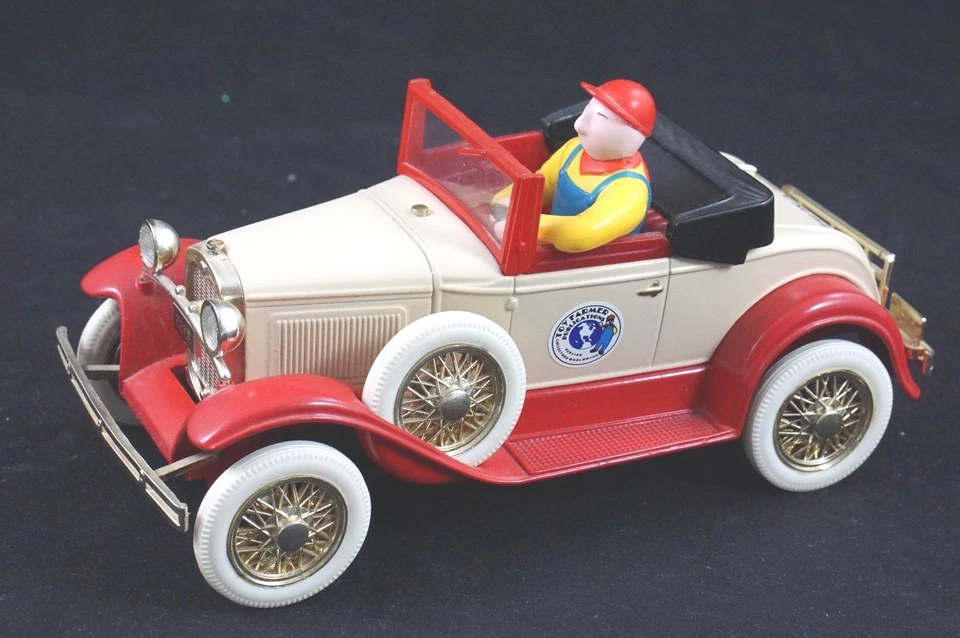 Banco de coche modelo fundido Liberty Classics 1992 especificaciones Ford modelo A Roadster Toy Farmer Foto 1 de 4