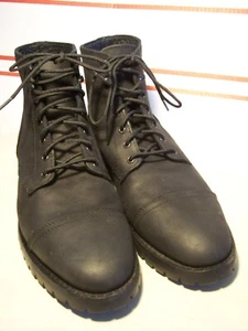 Thursday boot Captain stormking lug sole blk. matte leather men's us 12 Nice! - Picture 1 of 11