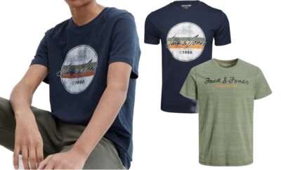 Jack & Jones Junior Boys Short Sleeve T-shirts Casual Children Tee 8-16yr Kids