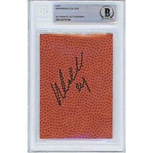 Napheesa Collier Minnesota Lynx Signed Basketball UConn WNBA Beckett Auto Slab - Picture 1 of 2