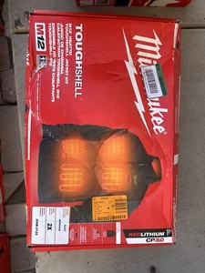 Milwaukee 204B-212X M12 12V Heated Toughshell Jacket KIT VG - Picture 1 of 3