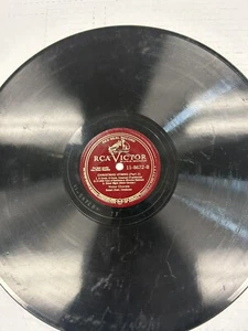 VICTOR CHORÄLE CHRISTMAS HYMNS PARTS 1 & 2  12” 78 RPM RECORD RCA VICTOR VG - Picture 1 of 1