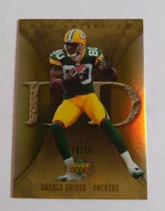 2007 Upper Deck Artifacts Donald Driver /99 Green Refractor - Foto 1 di 4