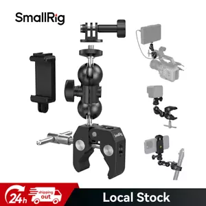 SmallRig Super Kamera Klemmhalterung für Gopro und Handy, verstellbare Kamerahalterung - Bild 1 von 7