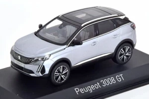 Norev 1:43 Peugeot 3008 GT 2021 silver 473918 - Picture 1 of 2